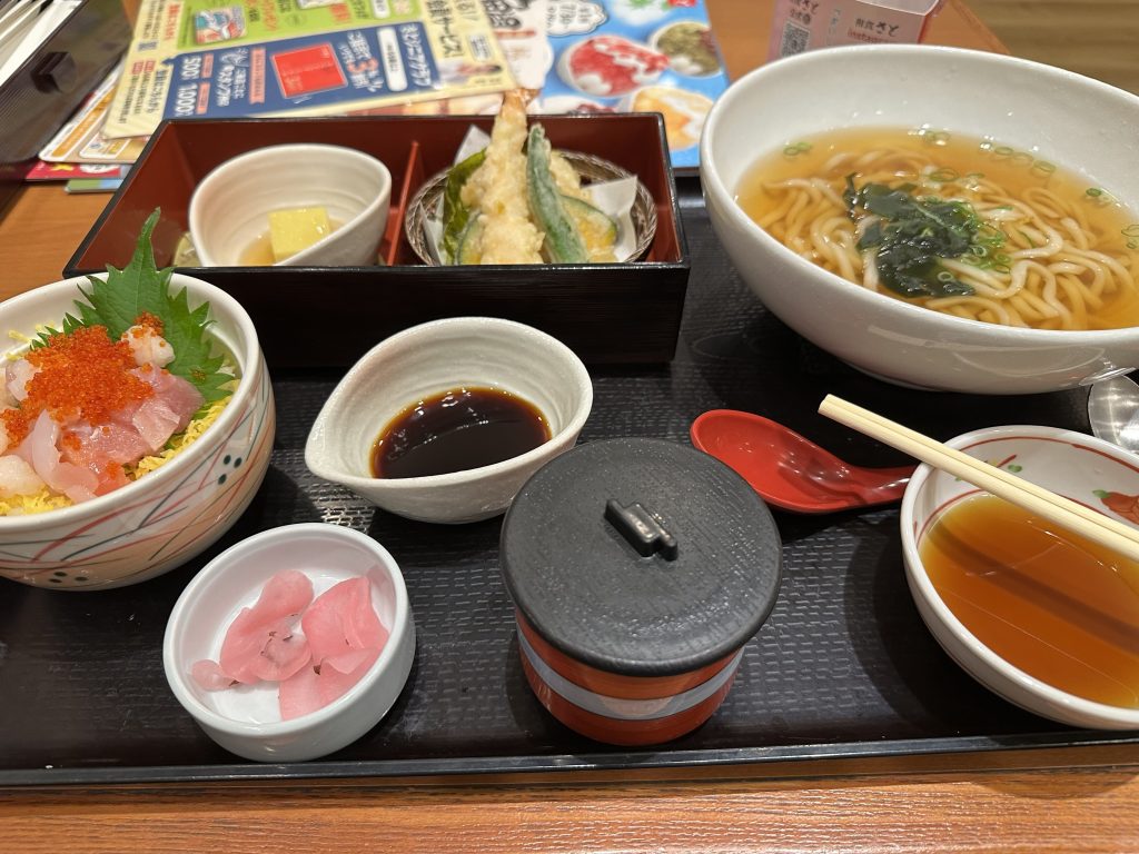 Tempura and Soba Set Meal